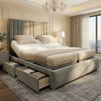 Dreamnap Sapphire Electric Adjustable Bed with Drawer Storage