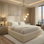 2026 Toronto Cream Bouclé bed