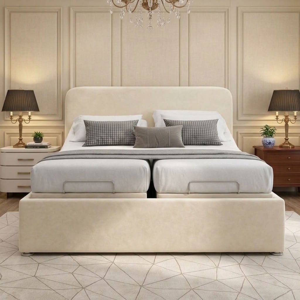 Dreamnap Sayani Electric Adjustable Bed with Drawer Storage